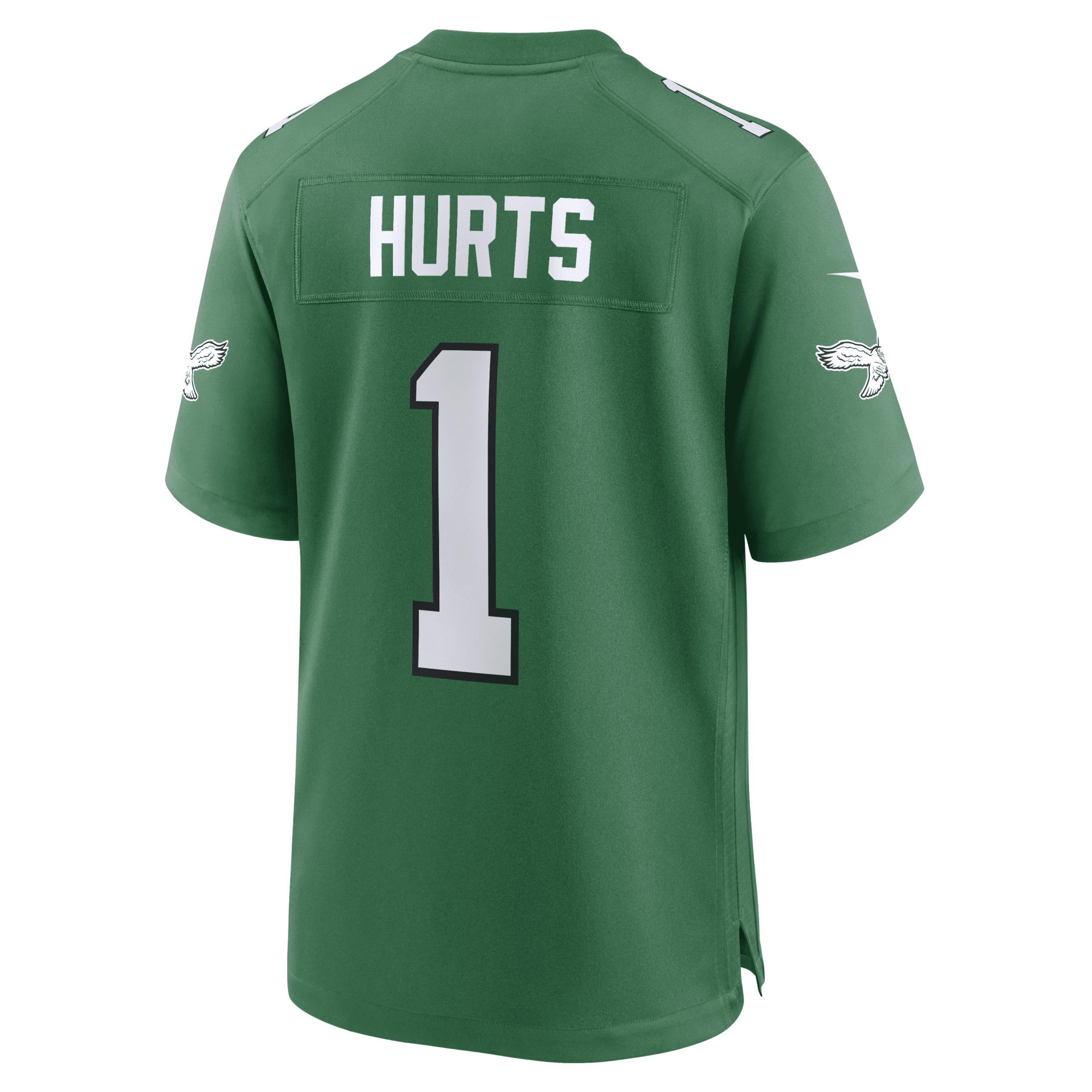 Jalen Hurts Philadelphia Eagles Nike Men's NFL Game Football Jersey Product Image