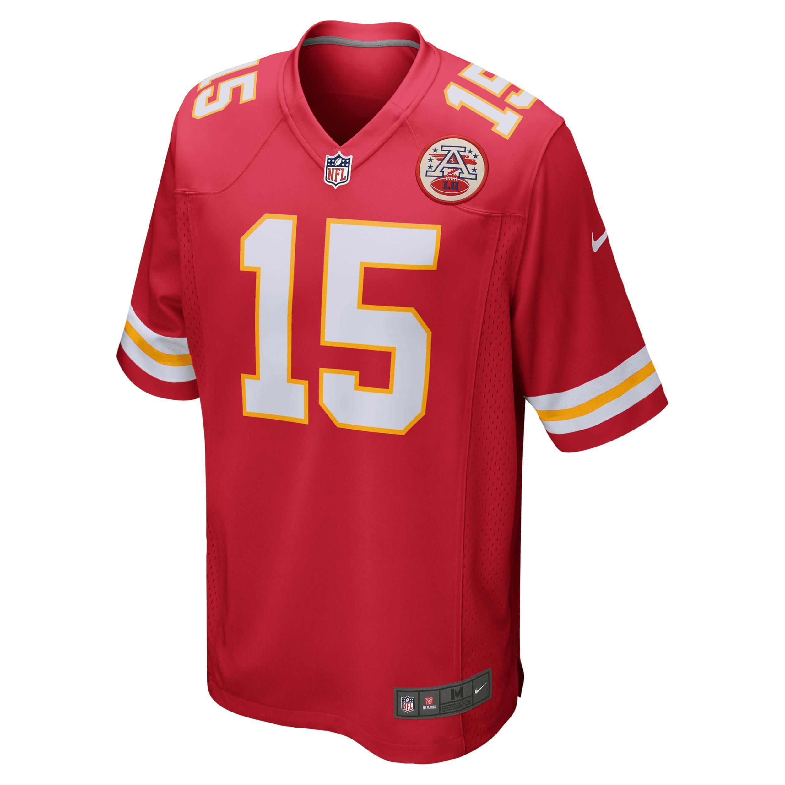 Nike Men's NFL Kansas City Chiefs (Patrick Mahomes) Game Football Jersey Product Image