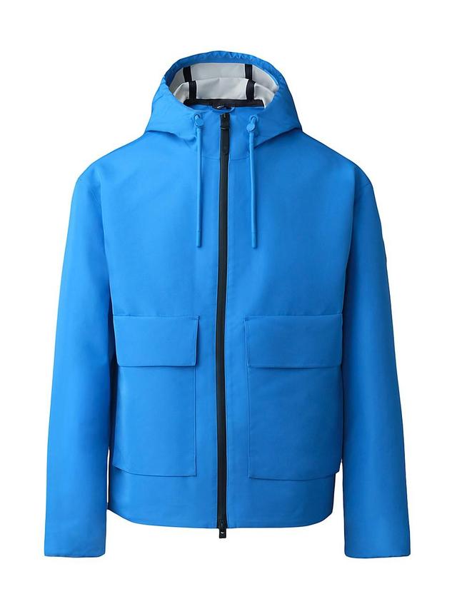 Mens Eric Hooded Rain Jacket Product Image