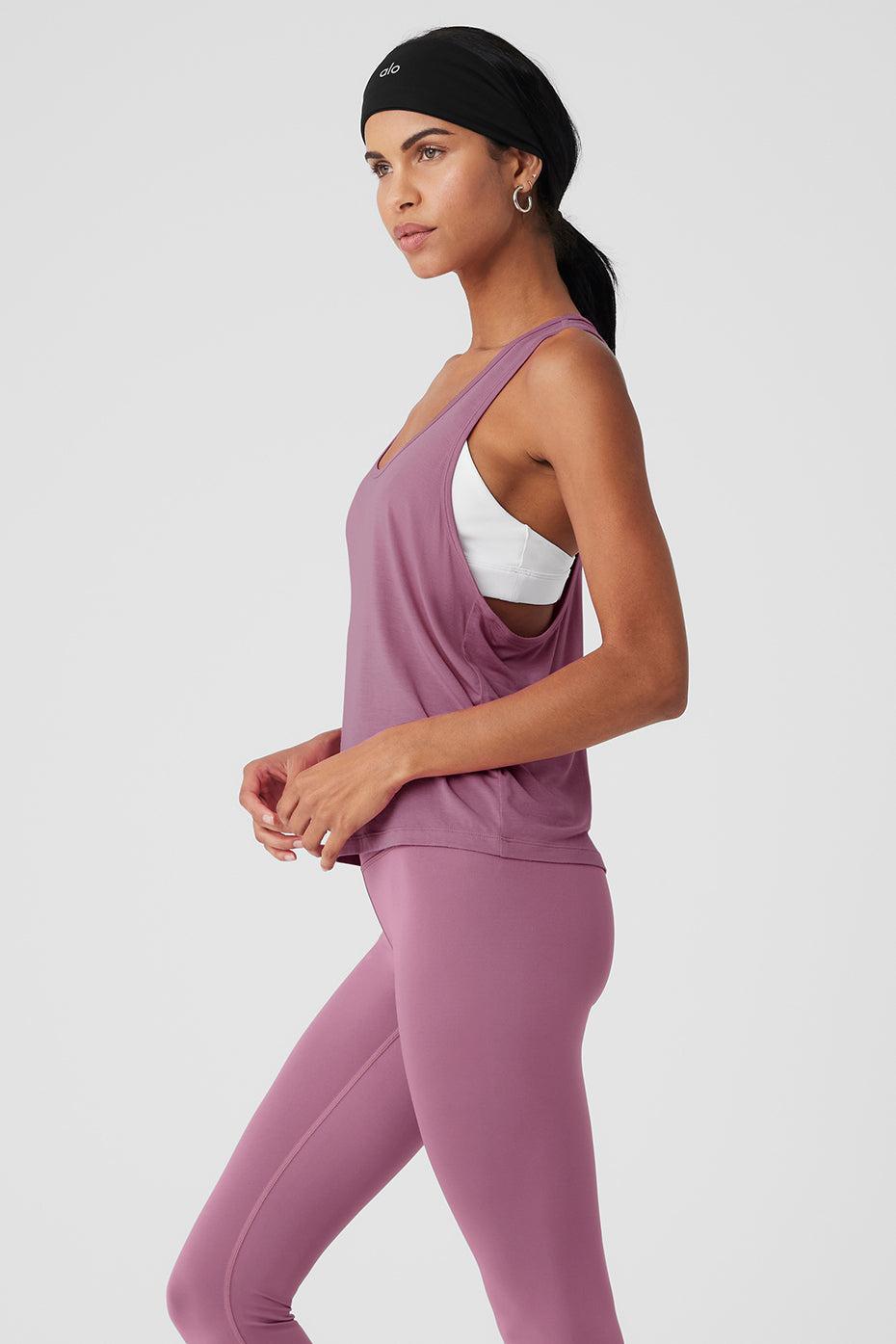 All Day Tank - Soft Mulberry Female Product Image