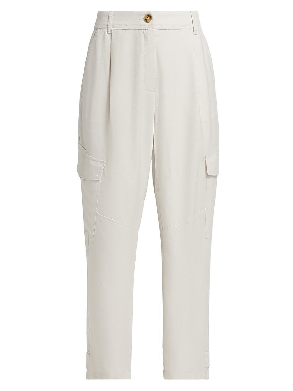 Womens Alisso Wool Pleated Trousers Product Image