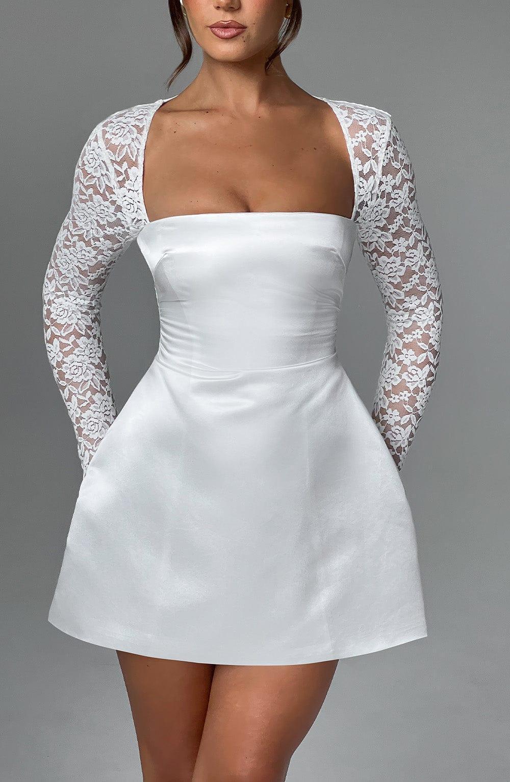 Sadie Mini Dress - Ivory Product Image