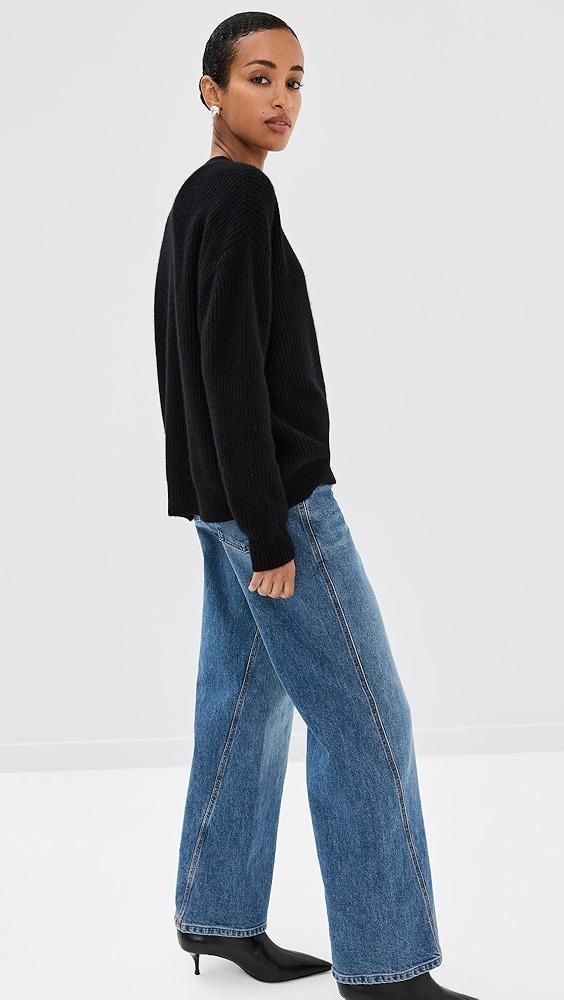 Jenni Kayne Cropped Cashmere Cocoon Cardigan | Shopbop Product Image