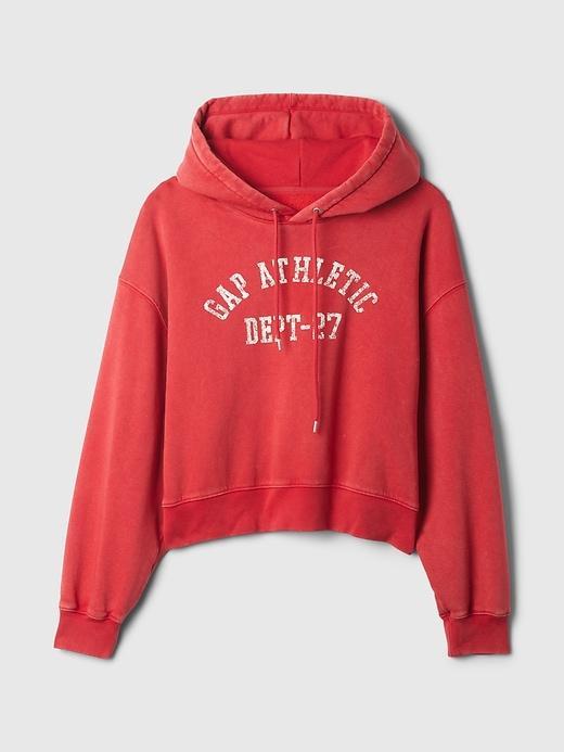 Vintage Soft Cropped Hoodie Product Image