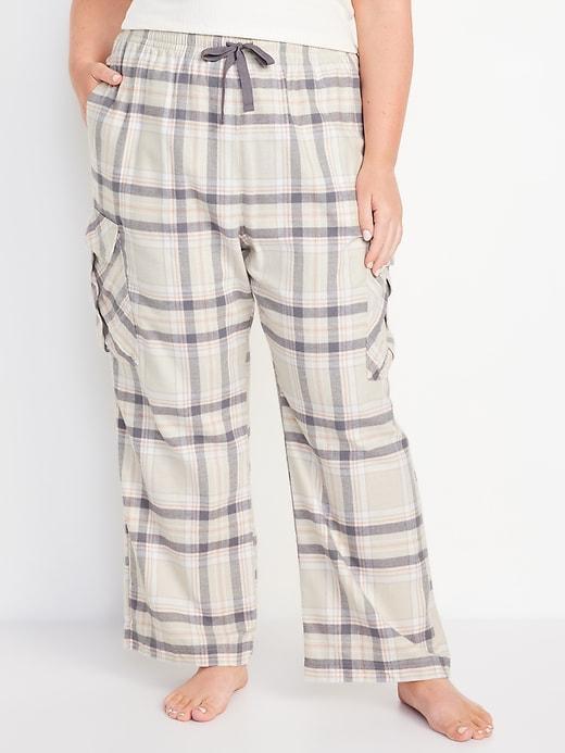 High-Waisted Waffle Pajama Leggings Product Image