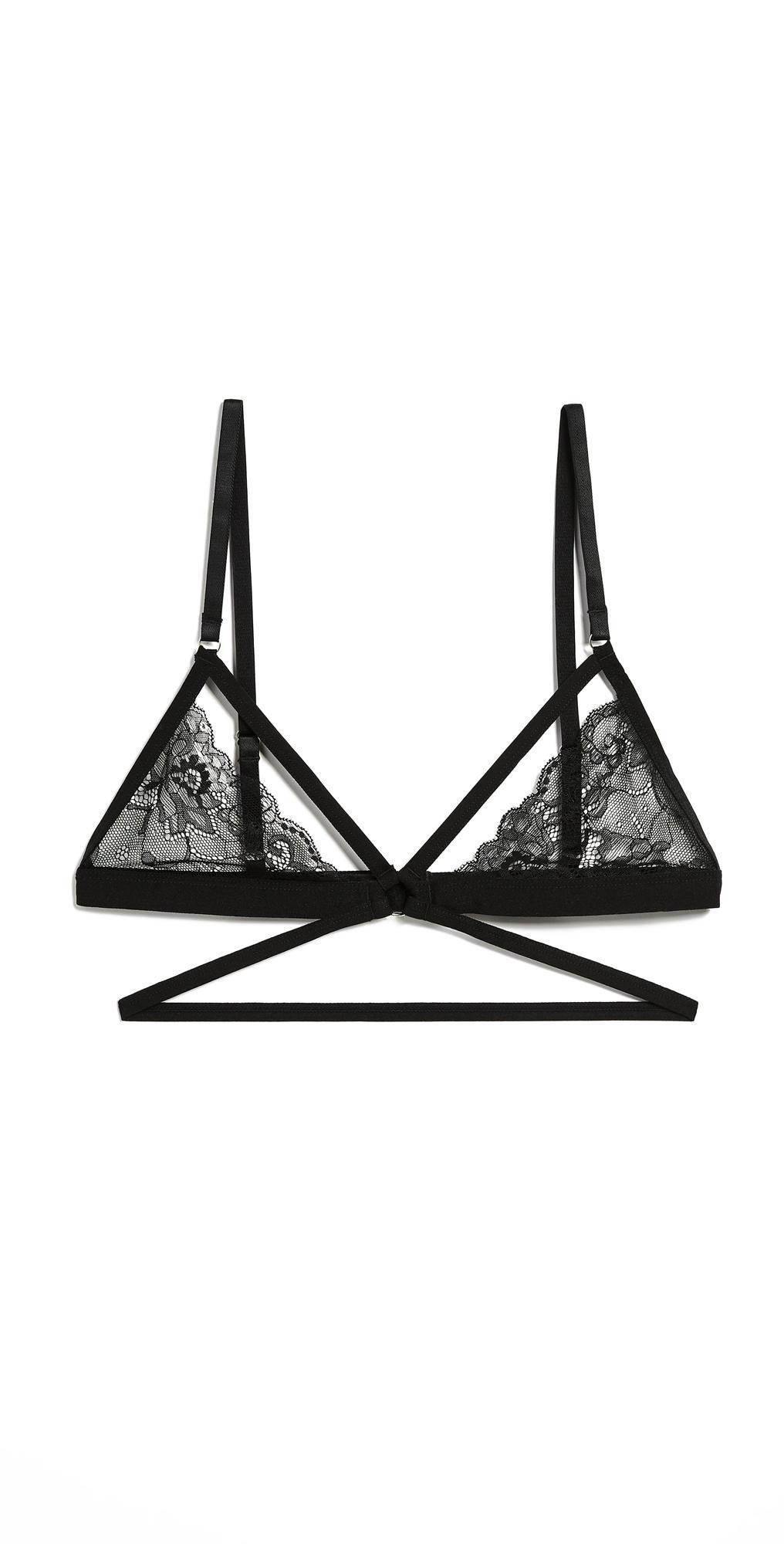 Honeydew Elastic & Lace Bralette Product Image