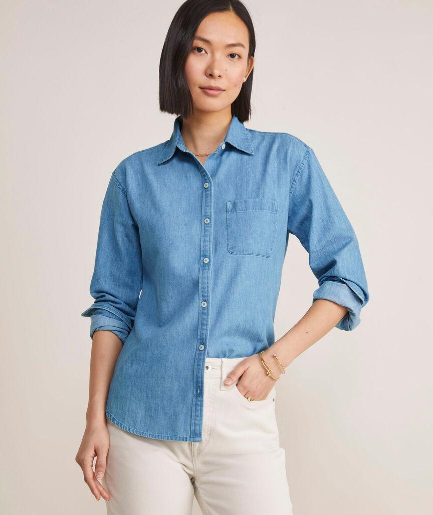 Chambray Button-Down Product Image