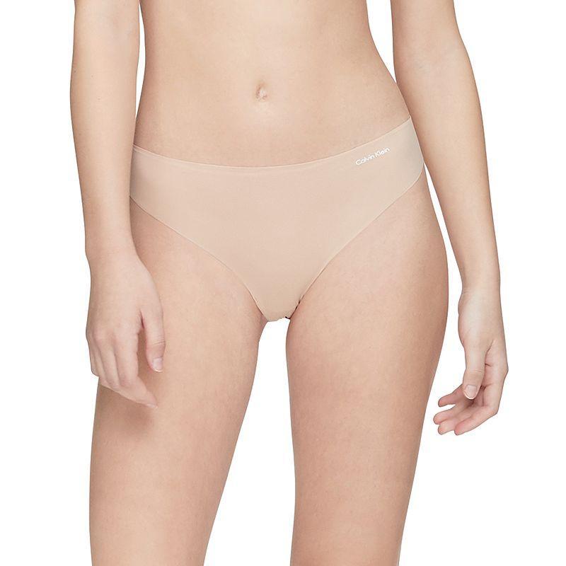 Calvin Klein Womens Invisibles Thong Underwear D3428 Product Image