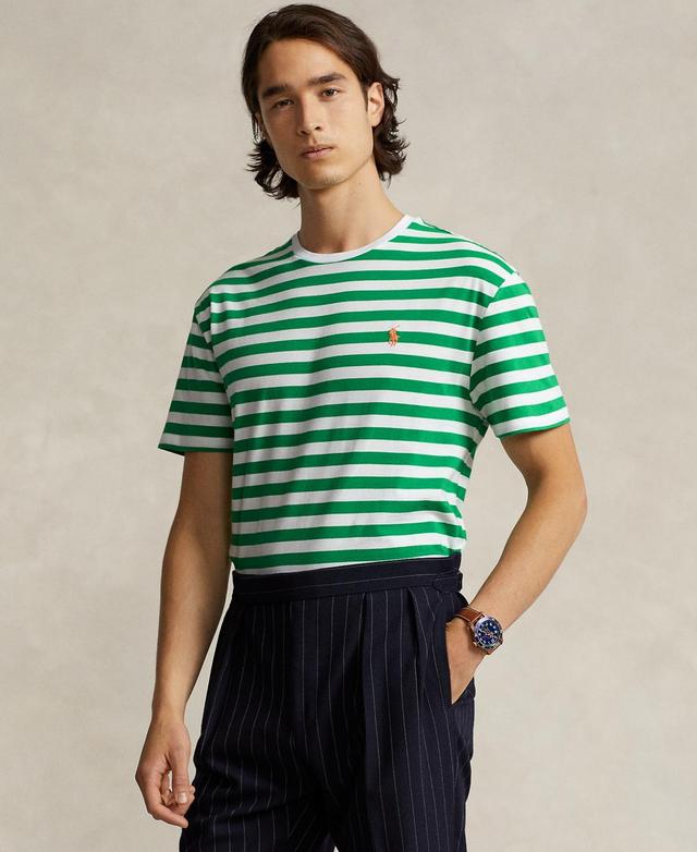 Polo Ralph Lauren Classic-Fit Striped Jersey Short-Sleeve T Product Image