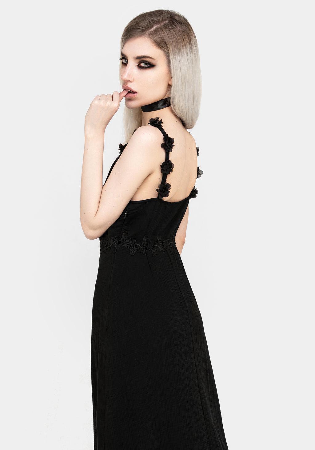 Vine V-Neck Maxi Dress Product Image