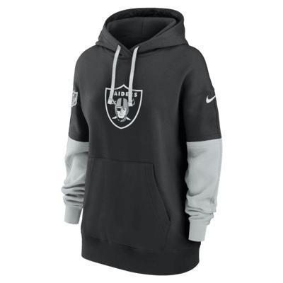 Las Vegas Raiders Sideline Essential Women's Nike NFL Pullover Hoodie Product Image