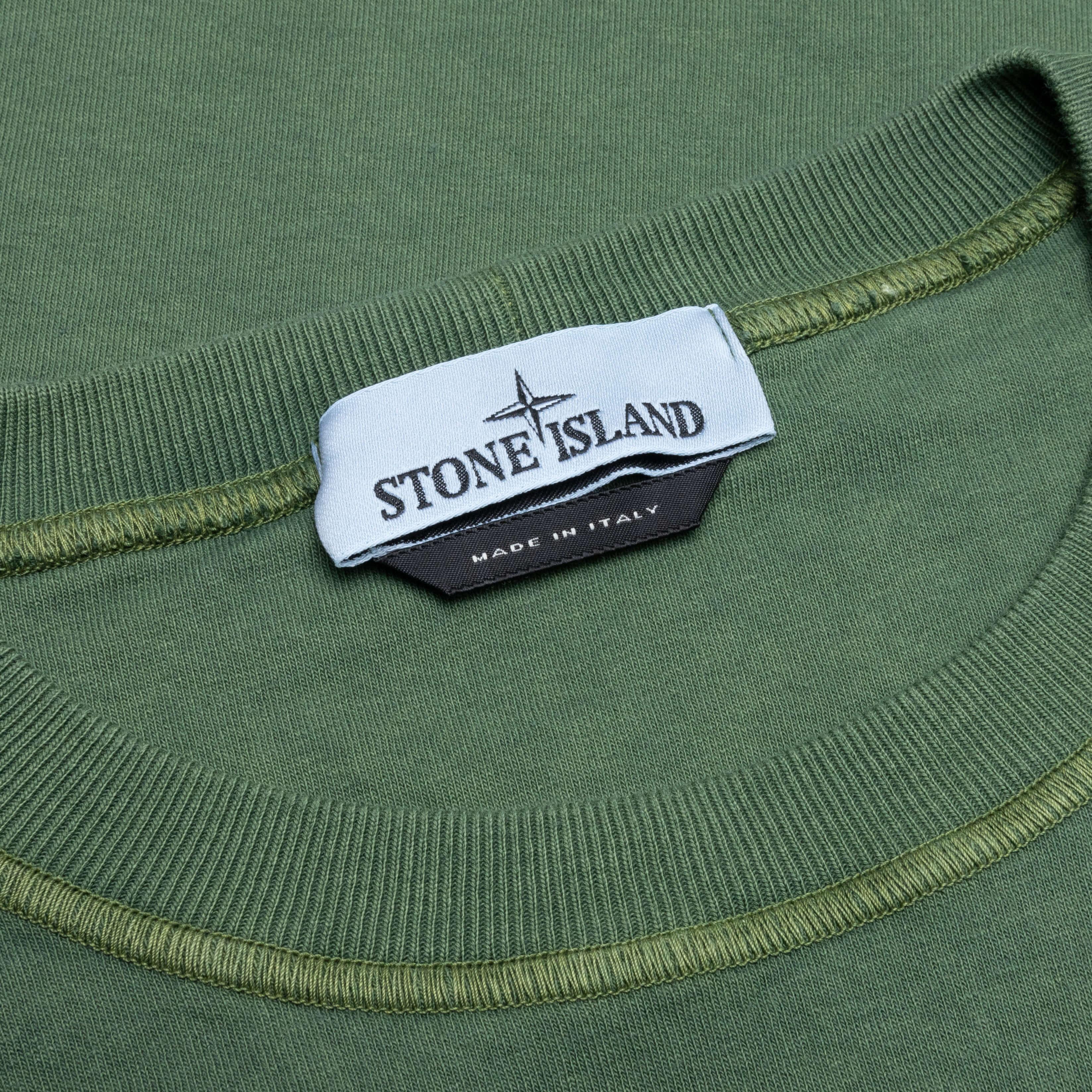 L/S T-Shirt - Olive Green Male Product Image