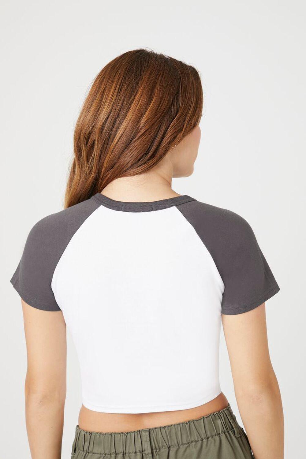 St Barths Lace-Up Raglan Tee | Forever 21 Product Image