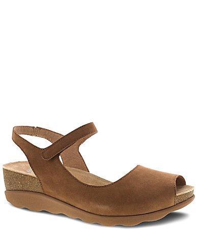 Dansko Marcy Nubuck Leather Sandals Product Image