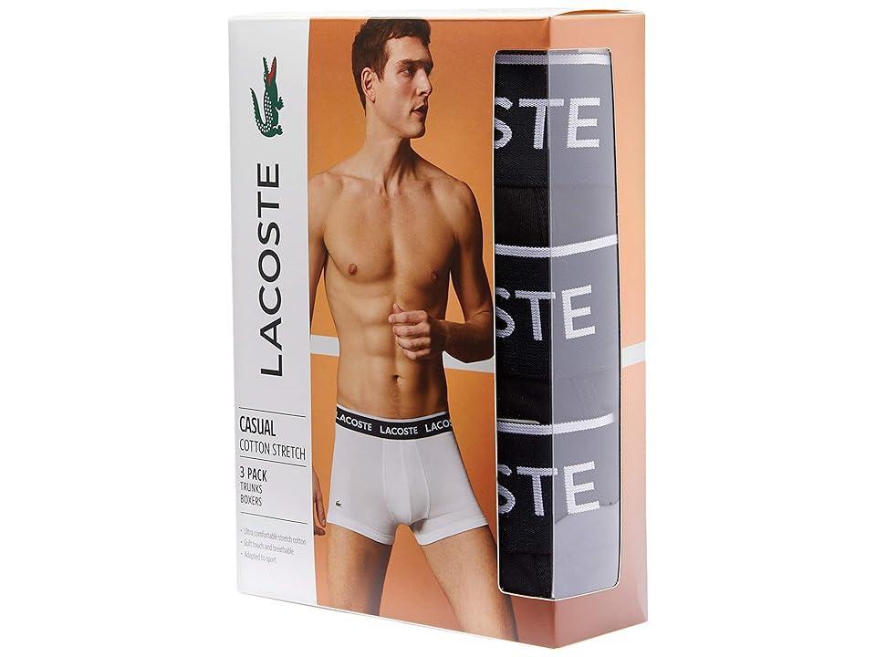 Lacoste Trunks 3-Pack Casual Classic Men's Underwear Product Image