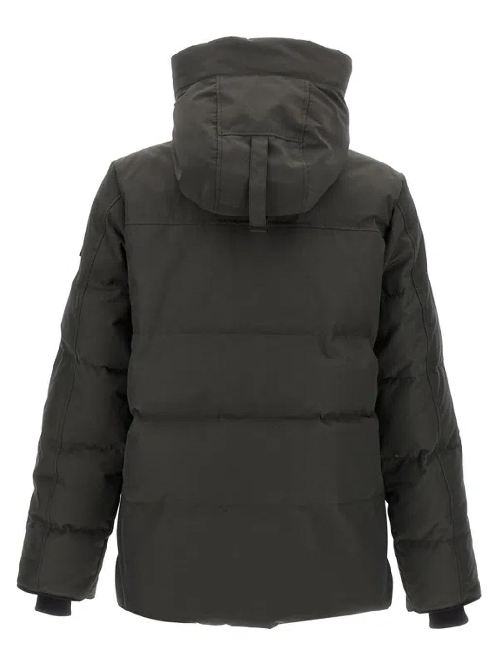 CANADA GOOSE Padded Hooded Parka Long Sleeves In Black Product Image