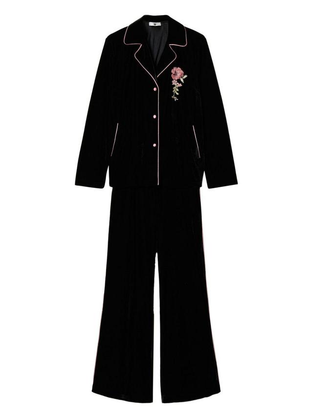 Mannish velvet pyjama set Product Image