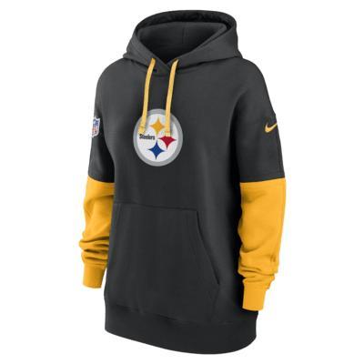 Pittsburgh Steelers Sideline Essential Women's Nike NFL Pullover Hoodie Product Image