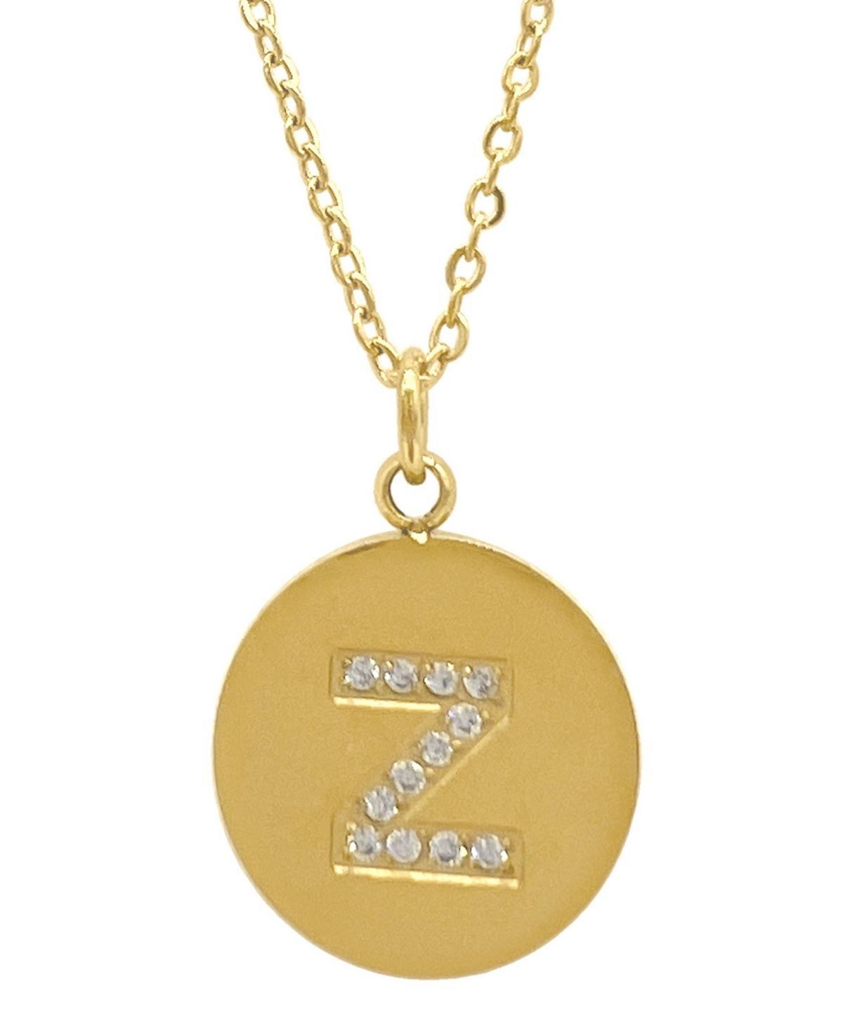 brook & york Madeline 14K Gold Plated Initial Pendant Product Image