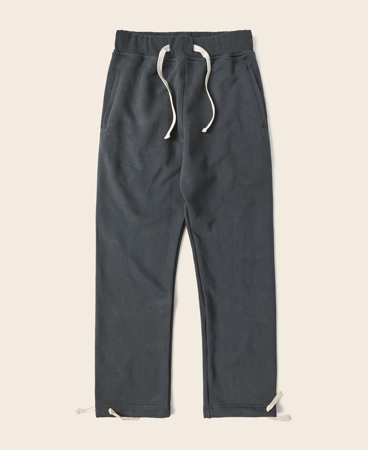 17.6 oz Heavyweight Terry Sweatpants - Black Product Image