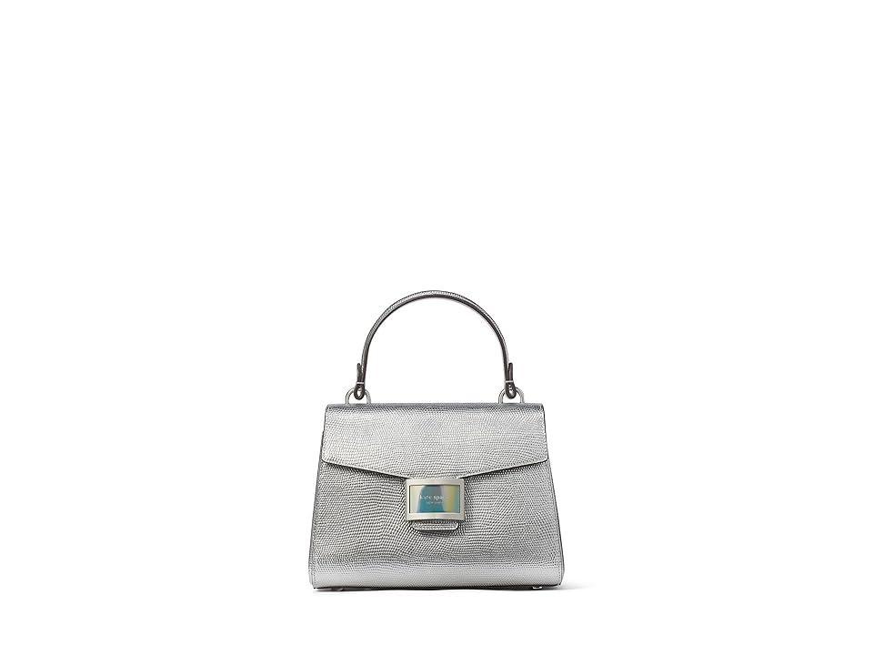 Kate Spade New York Katy Lizard Embossed Leather Small Top-Handle Handbags Product Image