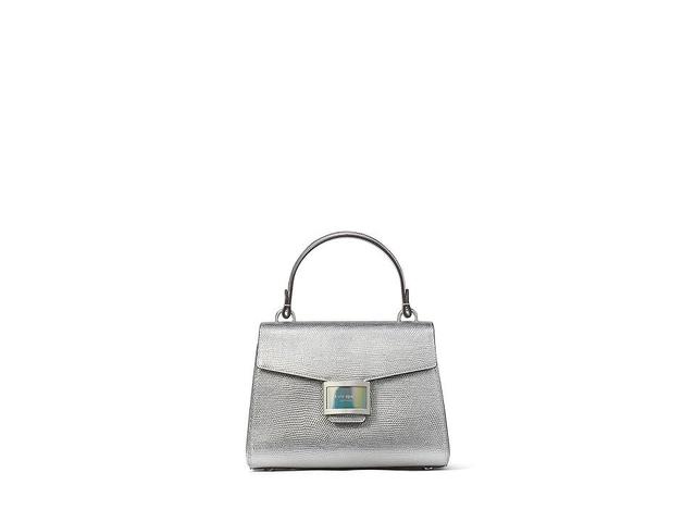 Kate Spade New York Katy Lizard Embossed Leather Small Top-Handle Handbags Product Image