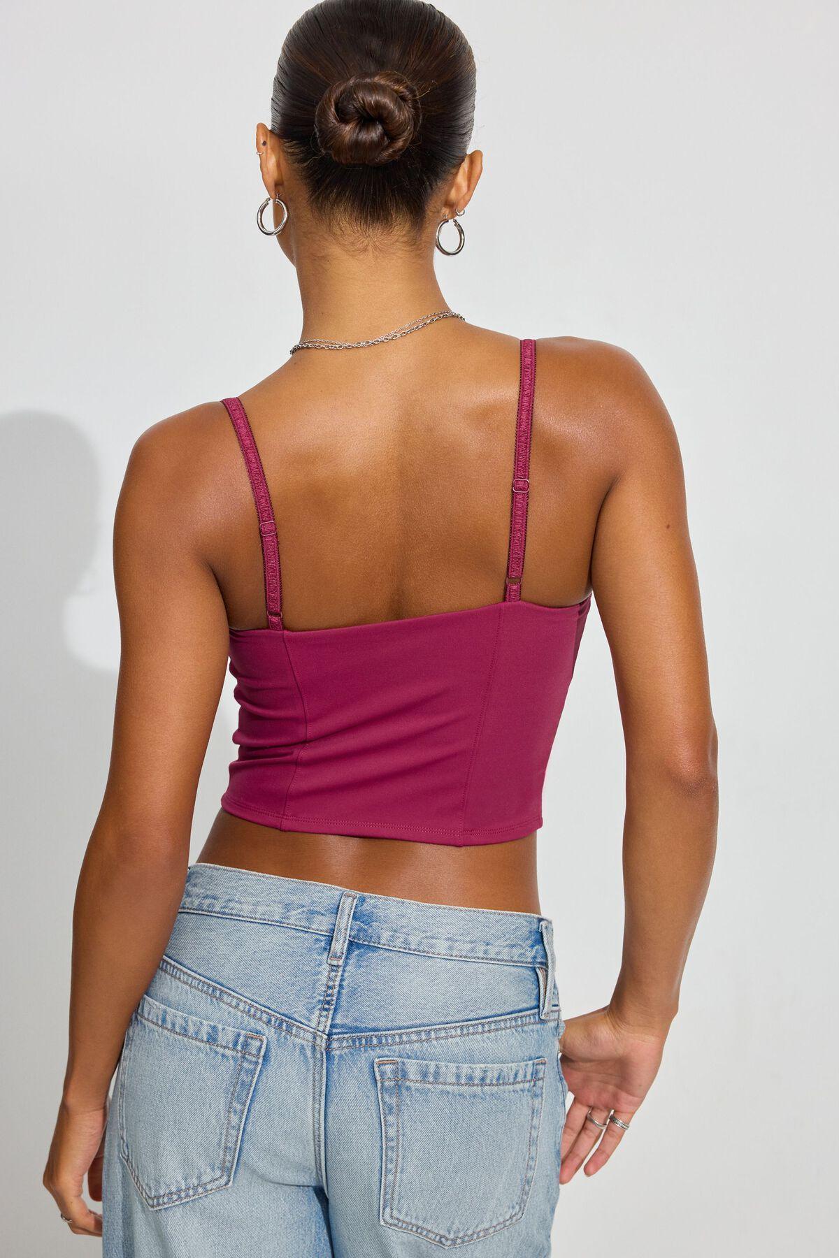 Double Layer Bustier Top Product Image