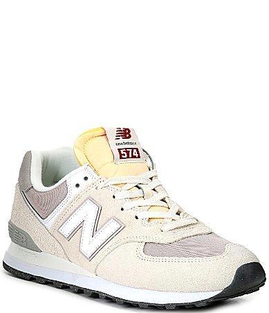 New Balance Mens Suede Mesh Lace-Up 574 Sneakers Product Image