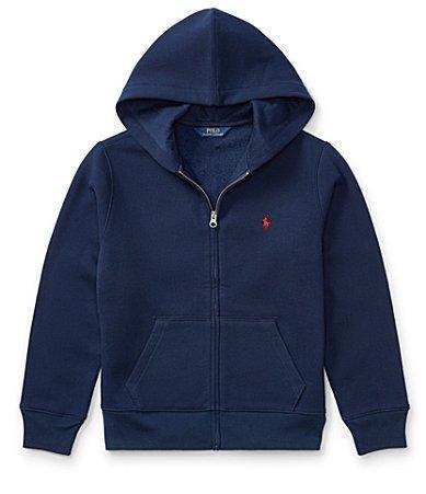 Boys Cotton-Blend Fleece Hoodie Product Image