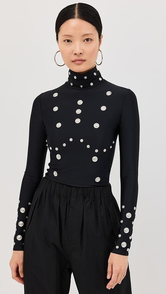 Coperni Snaps Turtleneck Top | Shopbop Product Image