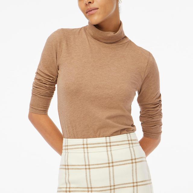 Printed tissue turtleneck Product Image