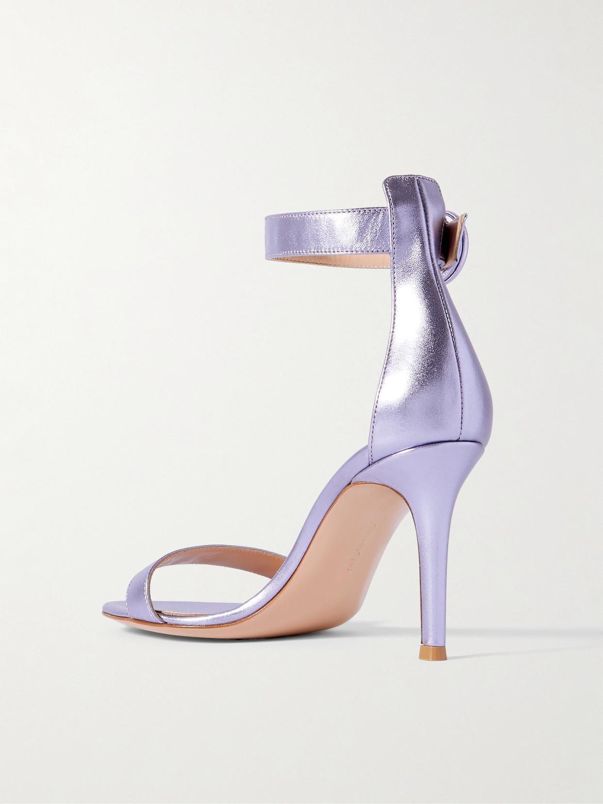 GIANVITO ROSSI Portofino 85 In Purple Product Image