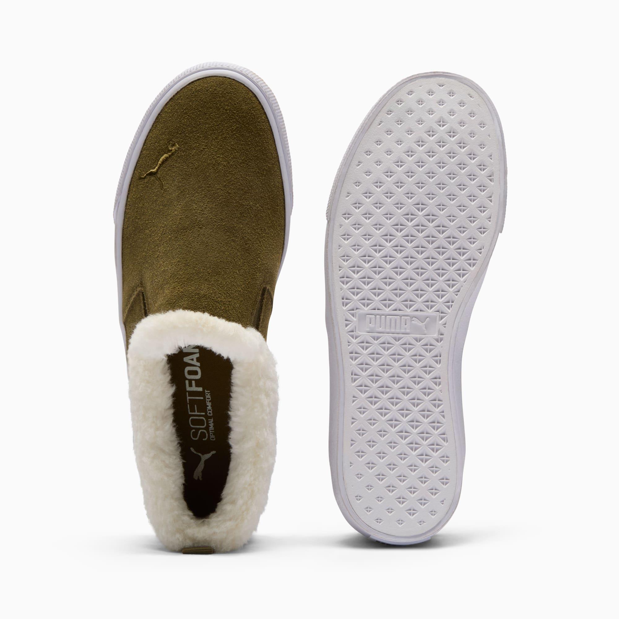 Bari Comfort Sherpa Women's Slip-On Shoes Product Image