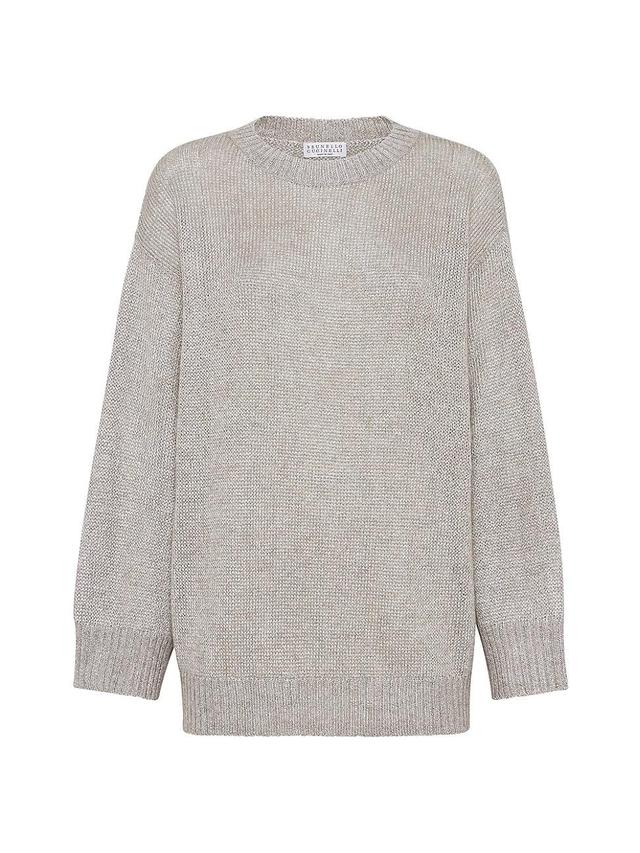 Womens Sparkling Mohair Sweater Product Image