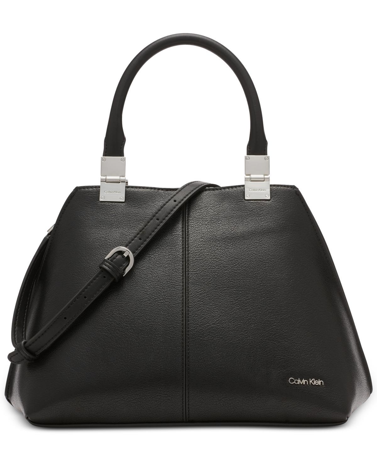 Calvin Klein Granite Convertible Satchel with Magnetic Snap Product Image