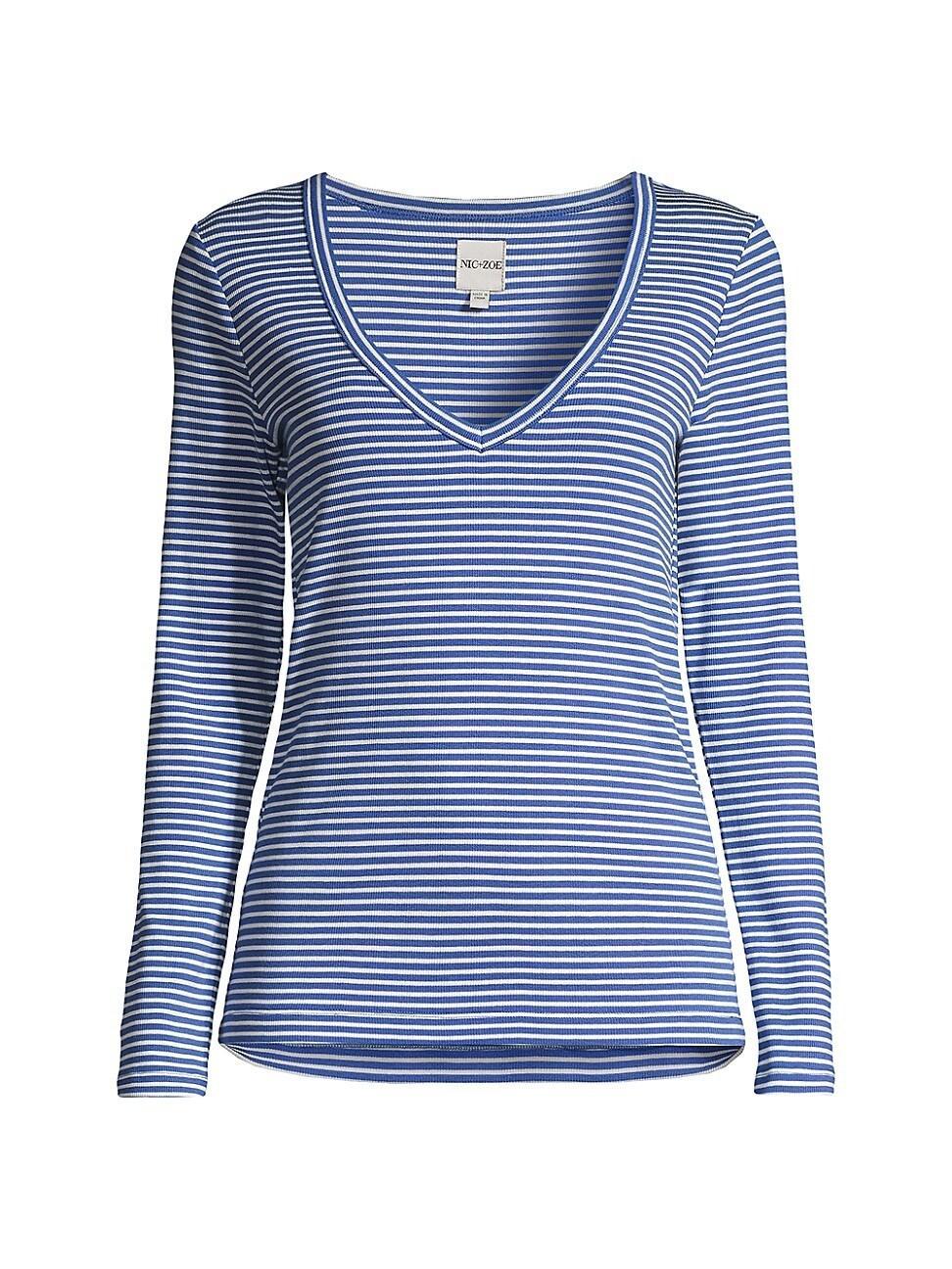 Womens Striped Long-Sleeve T-Shirt product image