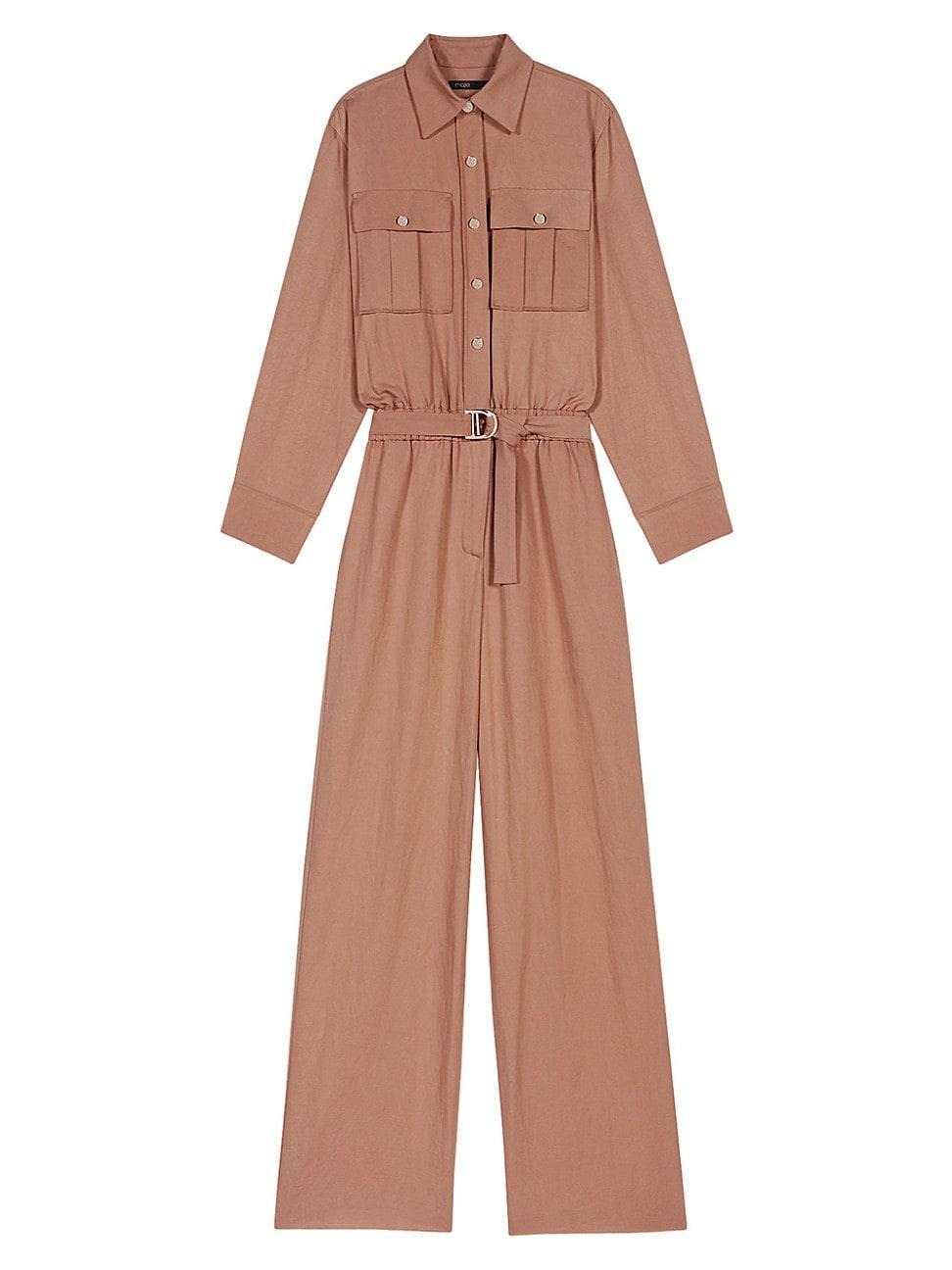 Womens Linen Blend Trouser Suit product image