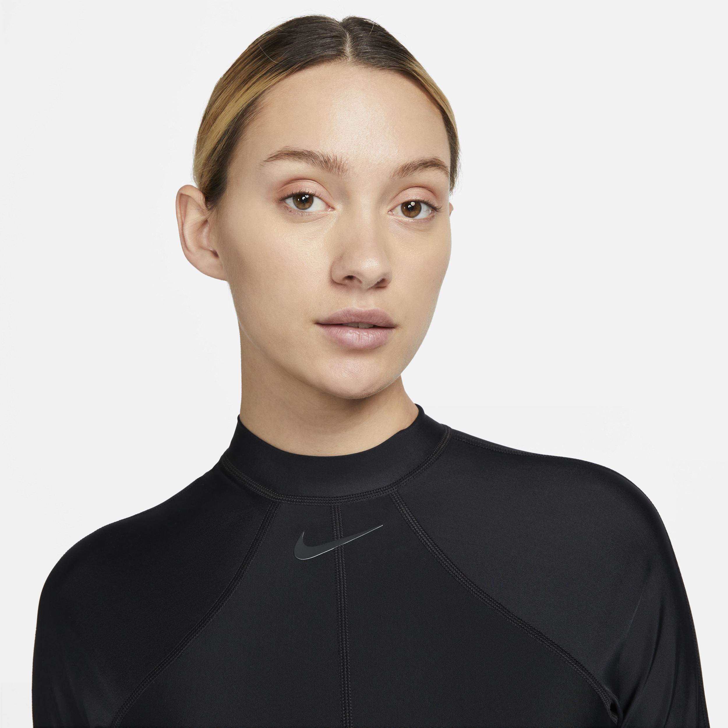 Nike Women's Fusion Long-Sleeve One-Piece Swimsuit Product Image