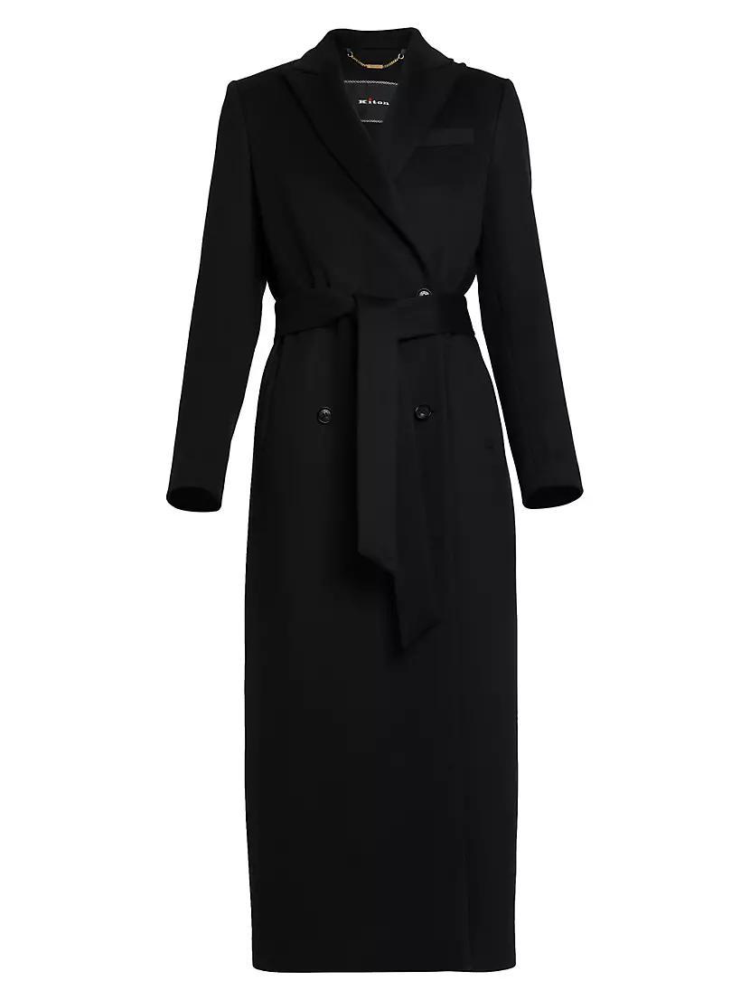 Cashmere Belted Coat Product Image