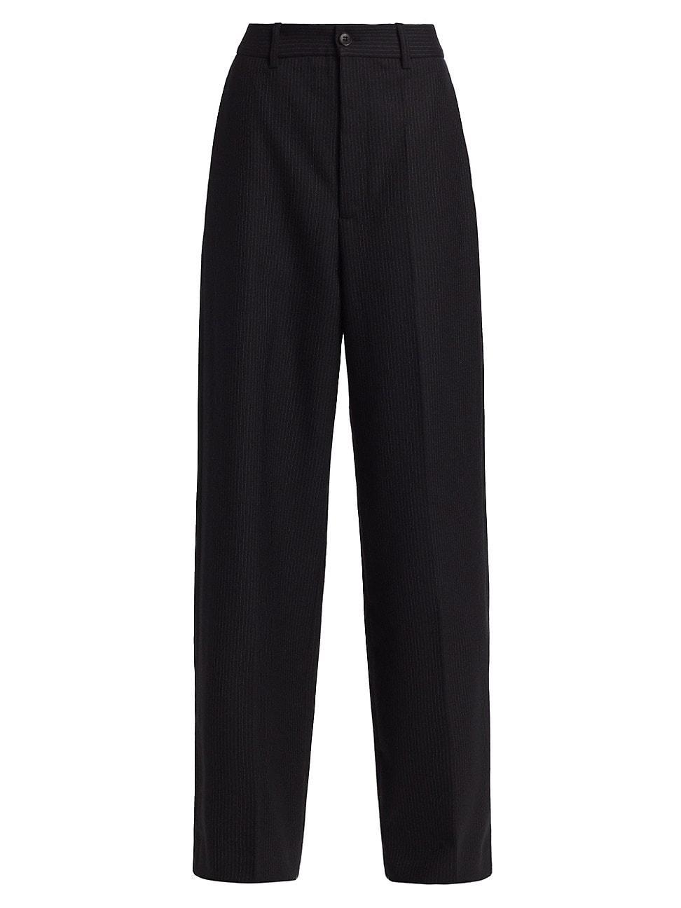 Womens Jonah Wool Relaxed Pants Product Image