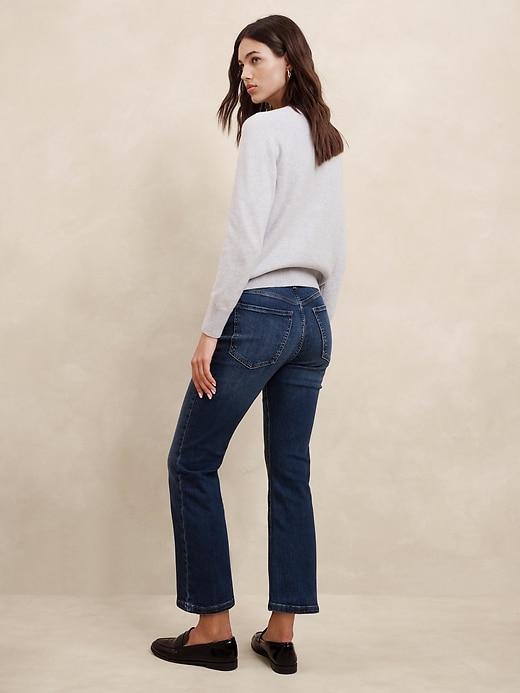 High-Rise Bootcut Cropped Jean Product Image