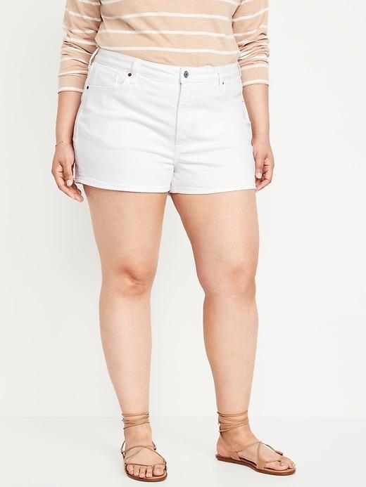 High-Waisted OG Jean Shorts -- 3-inch inseam Product Image