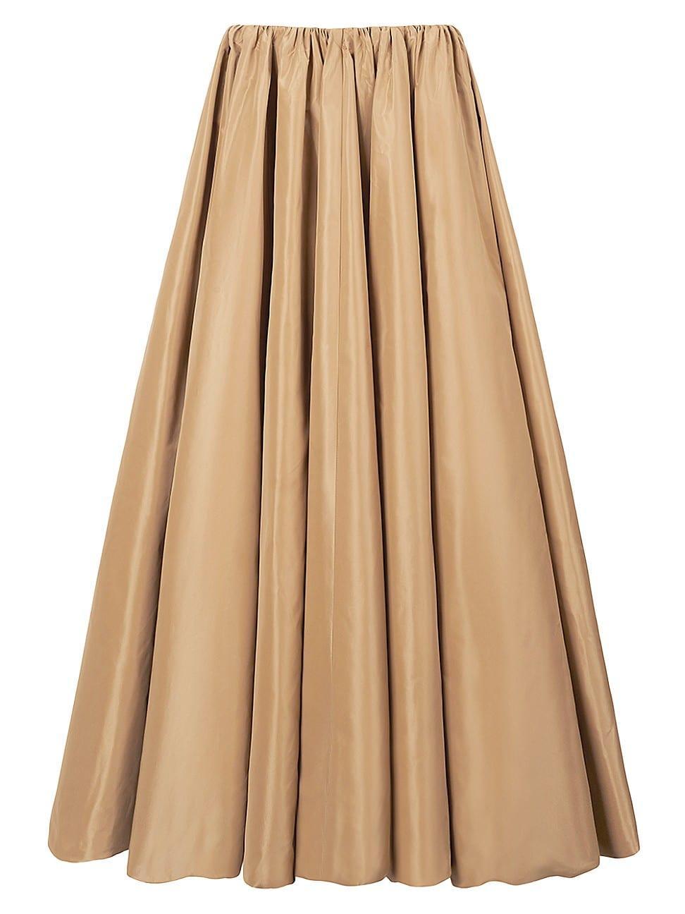 Womens Bellagio Cotton Maxi Skirt Product Image