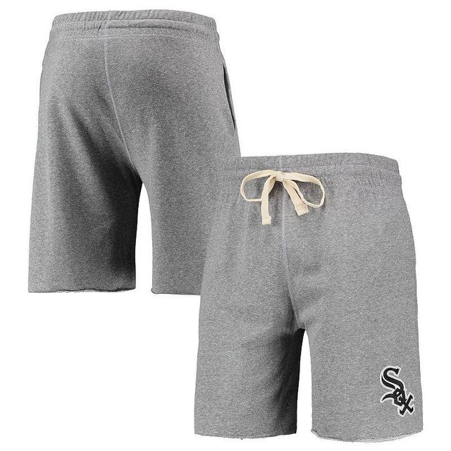 Mens Concepts Sport Gray Chicago White Sox Mainstream Terry Tri-Blend Shorts Product Image