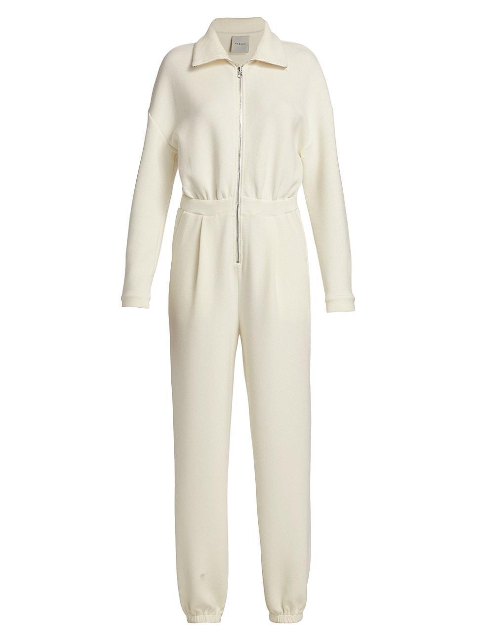 Womens Jessie Knit Zip-Front Jumpsuit Product Image