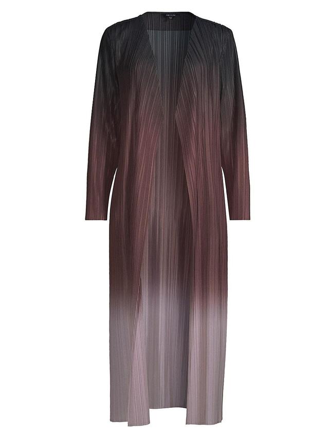 Misook Ombr Pleated Duster Product Image