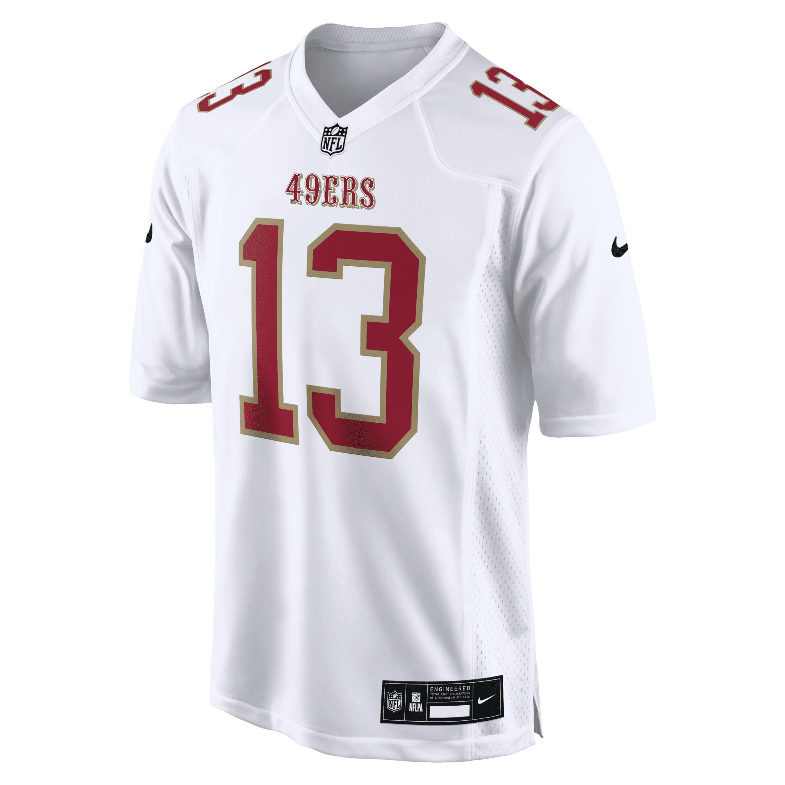 Brock Purdy San Francisco 49ers Nike Mens NFL Atmosphere Game Jersey Product Image