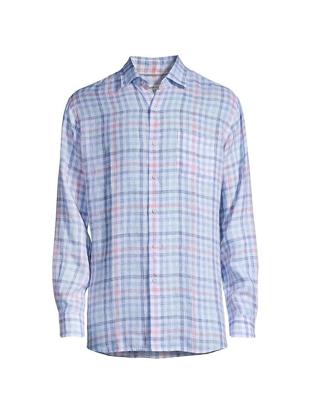 Mens Crown Breakwater Linen Sport Shirt Product Image