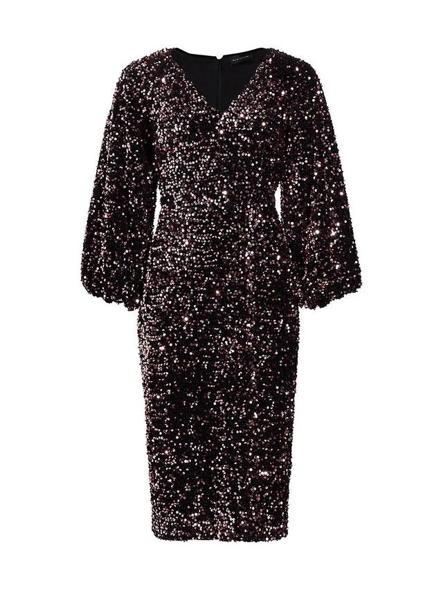 Womens The Robin Sequined Sheath Dress Product Image