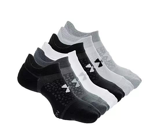 Under Armour Womens Cushioned No Show Socks 6 Pairs Product Image